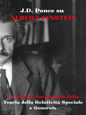 cover image of J.D. Ponce su Albert Einstein